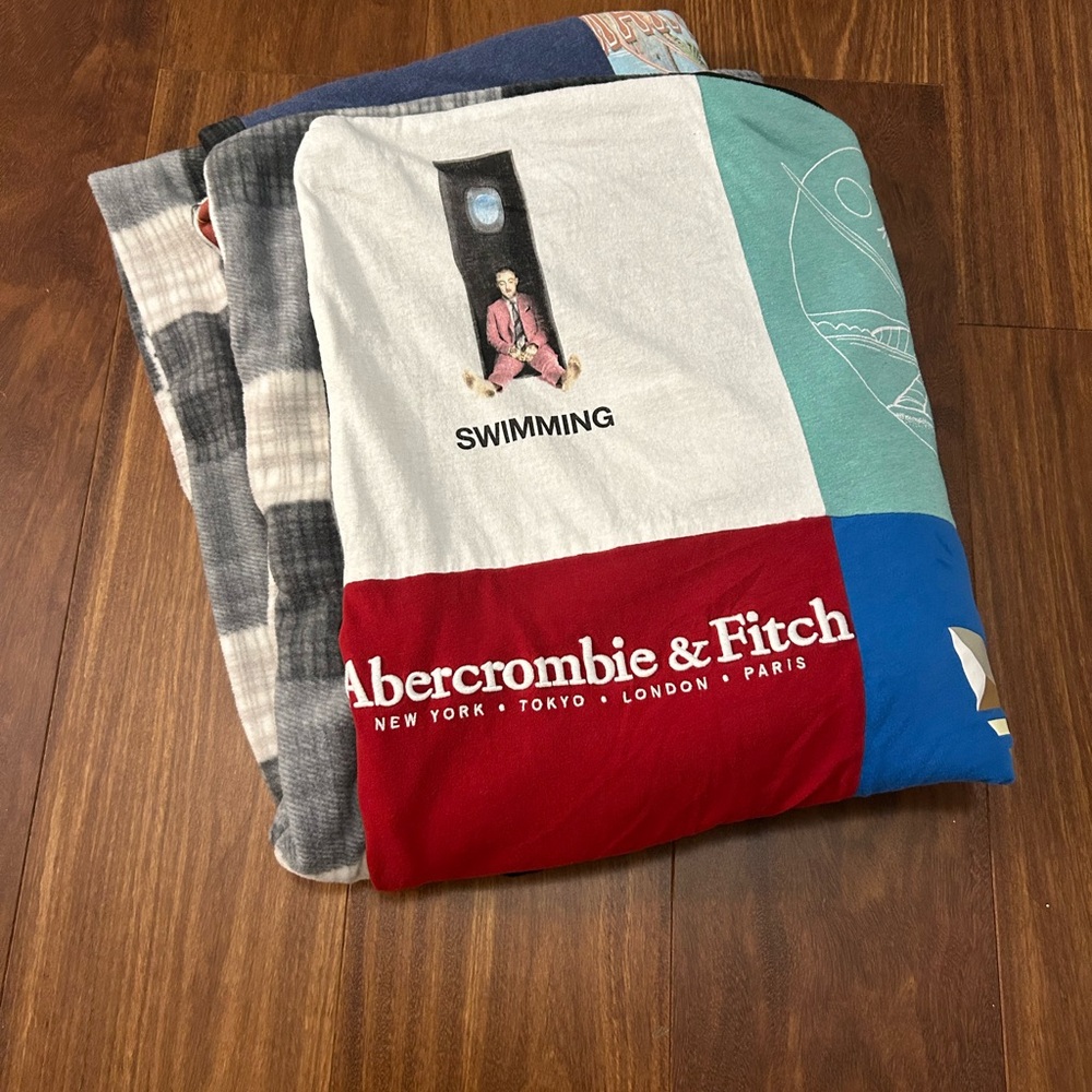 Hand Made Custom T-Shirt Blanket